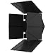 Aputure F10 Barn Doors with Bowens Mount for Aputure 120D/300D/300X/600D/600X, F10 Fresnel Zoom Lens