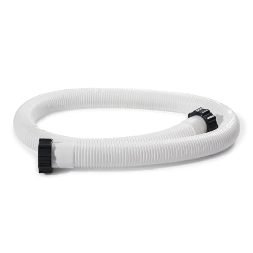 Intex 29060E 1.5" Diameter Accessory Pool 1,500 GPH Pump Replacement 59" Hose for Intex Pumps, Saltwater Systems, and Sand Filters