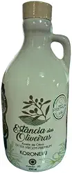 Estância das Oliveiras Azeite de Oliva Extra Virgem Premium Koroneiki, 250ml, Garrafa Cerâmica, Origem Brasil, Monovarietal, Premiado Internacionalmente