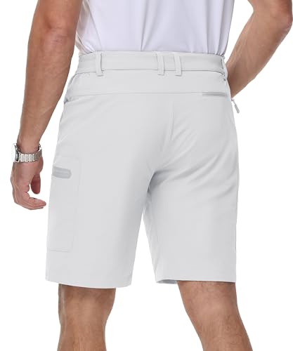 MAGCOMSEN Men's Hiking Cargo Shorts 10" Lightweight Outdoor Work Shorts for Men Travel Casual with 5 Pockets2