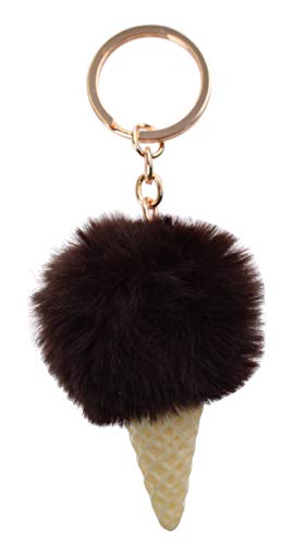 Preisvergleich Produktbild Kamparo schlüsselanhänger Eiscreme schwarz 6 cm