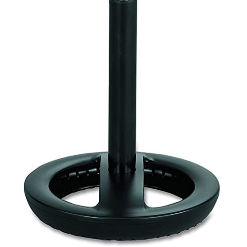 Image of Safco Twixt Active Movement Seating Chair, Ergonomic Support, Extended Height, Black Mesh