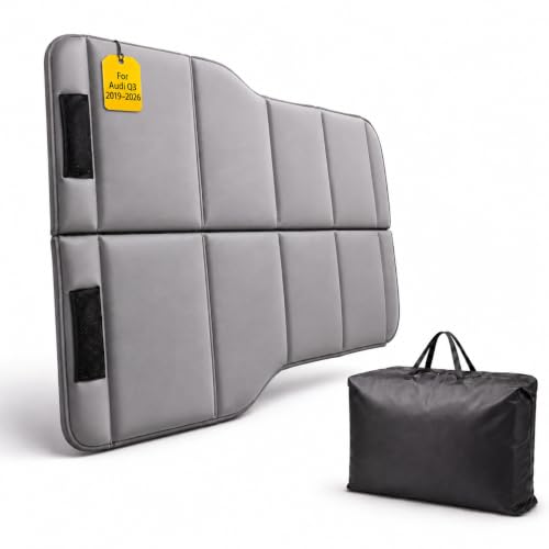 Image of Car Mattress for 2019-2026 Audi Q3, Upgraded Non-Inflatable Thickened Foam SUV Car Camping Mattress, Foldable Trunk Sleeping Pad Car Bed Mattress for Road Trips Camping Travel