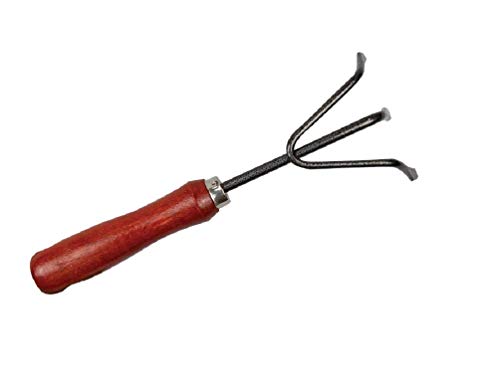 lrsupplies Garden Hand Rake Tool Planting Vegetable Gardening Seeds Digging Greenhouse Hoe