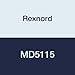 Rexnord MD5115 Duplex Unit, Double Setscrew Collar, Heavy Contact Seals, Cast Iron, 1-15/16" Shaft, 3" Bolt Hole Spacing, 4-1/4" Bolt Circle Diameter