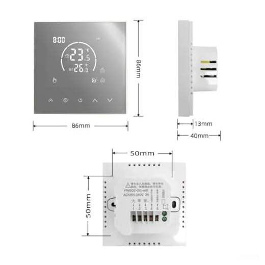 Programmable Electric Floor Heating Thermostat