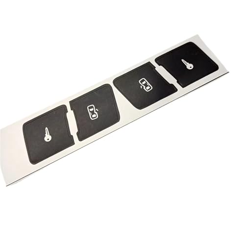 Autocollants réparation boutons A3 et sticker commande verrouillage porte
