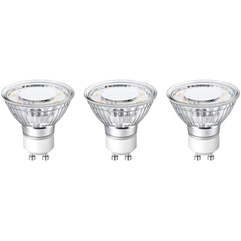 Lepro GU10 LED Light Bulbs Non-Dimmable, 2700K Soft Warm Light GU10 Bulb Replacement for Recessed Track Lighting, 4W LED Bulbs with 100°Flood Beam for Kitchen, Range Hood, Living Room, Bedroom, 3 Pack Cover