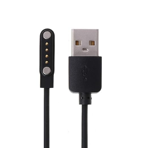 BHE charger cable for Fire Boltt Talk/Talk Pro/Thunder/360 Pro/Visionary/Invincible/Invincible Plus/Diamond/Infinity/Infinity Luxe/Eclipse/Quantum/Rock/Emperor/Wonder smartwatches