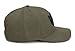 Paramount Outdoors Rock Fish 3-D Puff Embroidery Fishing Hat Salmon Trout Fly Fishing Baseball Cap (Olive)