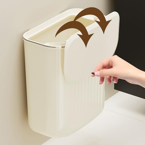 Caneca colgante para compostaje de 7 litros con tapa miniatura 3