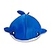 Posh Creations Floating Animal Pool Floats with EPS for Kids, Teens and Adults, Comfy Stuffed Pool Float for Lounging, Mesh - Large Whale Shark