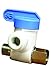 John Guest Speedfit 3/8 x 3/8 x 1/4 Inch Angle Stop Adapter Valve, Push to Connect Plastic Plumbing Fitting, ASVPP1LF