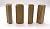 1 3/4" x 1 3/4" x 6" Oak Inside Corner Base Block, Trim Molding (20)
