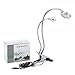 Clip On LED Lamp, 2in1 Portable USB Makeup Tattoo Permanent LED Lamp Adjustable Eyelash manicure Light
