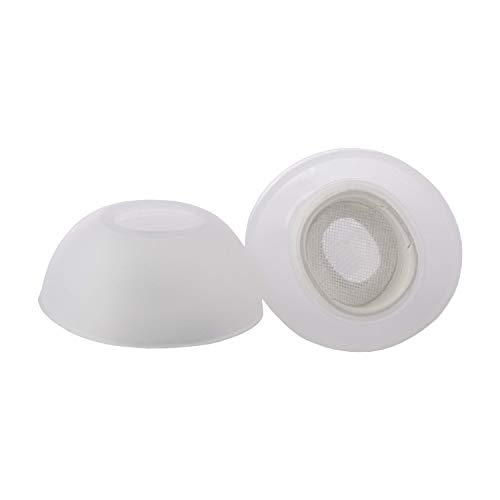 Xcessor (S 3 works(6 Pcs) Small Size Silicone Earbuds Replacement Earbuds for Airpods Pro Clear, Transparent/Green - Image 2