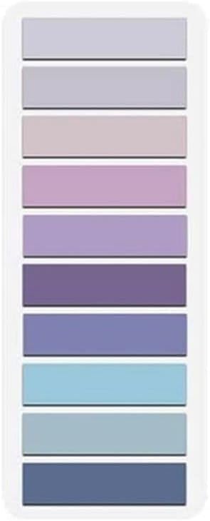 200 Pcs Purple Sticky Index Tabs, Repositionable Book Flags Tabs Strip Page Markers Notes Tabs Writable and Index Tabs for Page Marking Classify File