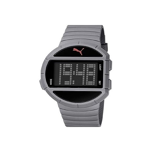 Puma Time Half Time- L Grey - Reloj de Cuarzo para Hombre, con Correa de plástico, Color Gris Puma Time Half Time- L Grey - Reloj de Cuarzo para Hombre, con Correa de plástico, Color Gris