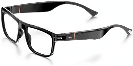 SOLOS AI Smart Glasses | AirGo A5 5th Gen | Hydro X Shiny Black |...
