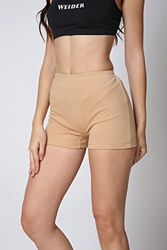Image of Good Connection Boyshort Yoga Workout Panties Comfortable Breathable Quick Dry Seamless Underwear