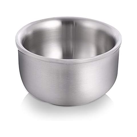 Cumberbatch Stainless Steel Shaving Bowl For Men, Men's Shaving Soap Bowl Cover