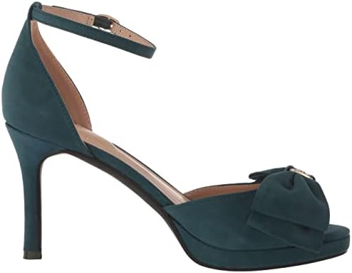 Bandolino Women's Kissly Heeled Sandal, Teal 310, 6.5 | Image 5