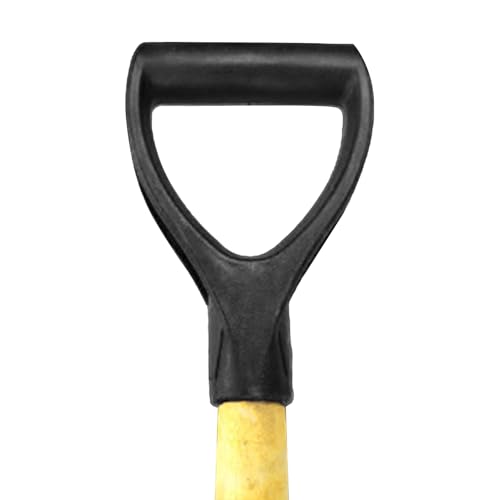 Mango D de repuesto para pala y horquilla, mango de 32 mm de plástico resistente para jardinería, bricolaje, remoción de nieve