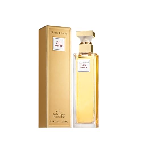 5th Avenue Elizabeth Arden - 5th Avenue Eau de Parfüm Parfümspray Für Damen Elegant und Luxuriös mit Blumigen Noten von Rosa Magnolie Veilchen und Bernstein Frisches und Leichtes Aroma - 75 ml