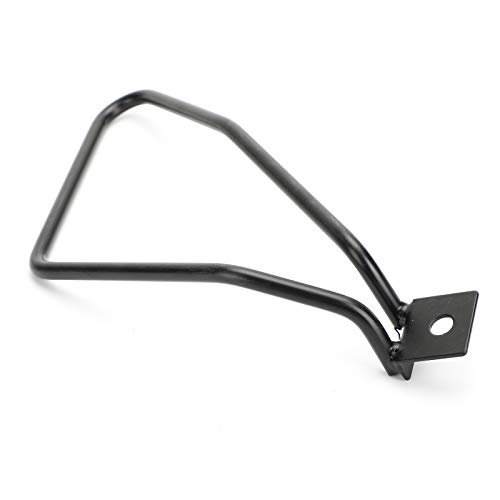 Black Saddlebag Support Mounting Bracket for Sportster 883 Fat bob FXDF Dyna BK miniatura 7