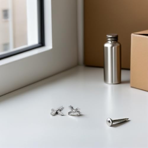 Clips de red antirrobo minkissy en acero inoxidable para ventanas y balcones 6