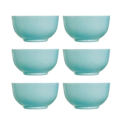 Luminarc Diwali Turquesa 6 Bol Opal Apto Microondas Apto Frigorífico Reciclable