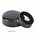 License Plate Frame Screw Caps, 8-Piece Black Bolt Covers for Car, Truck, Van