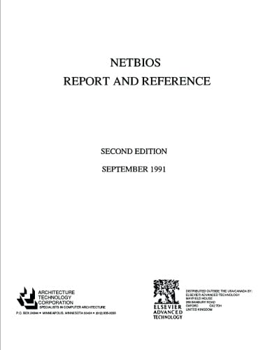 Buy Netbios Report and Reference: 1991 Edition — BookShops.in