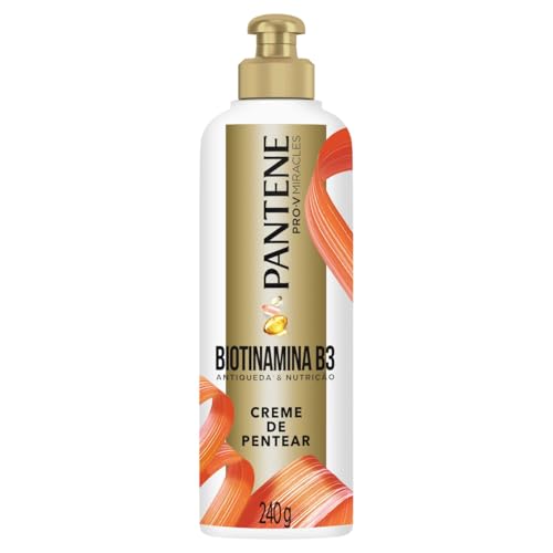 Pantene PRO-V Miracles Creme de Pentear Antiqueda & Nutrição Biotinamina B3 para cabelos com queda 240g