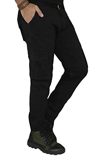 Image of Urban Legends Cargos for Men || Men's Cotton Regular Fit Cargo Joggers with 6 Pockets || Casual Pants || (UL-1R20SP)