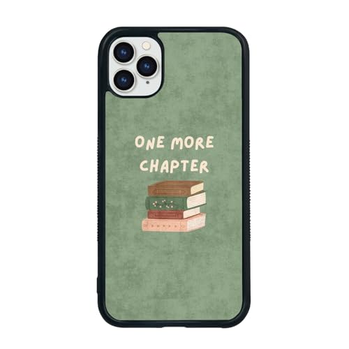 qizjio Book Phone Case, Shockproof Protective Book Shelf Bookish Cover for iPhone 11 Pro Max