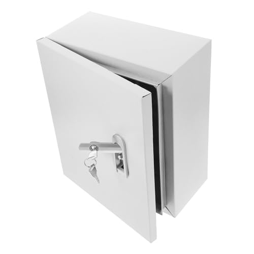 Boîtier électrique extérieur étanche et coffret métallique mural en acier