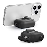 ORICO Custodia per AirPods Pro 2ª Generazione con Supporto, Ricarica MagSafe e Coperchio Magnetico, Potente Protezione Anti-caduta, Nero-CP32P