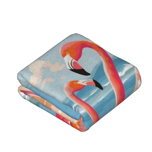Couverture légère pour lit et canapé en tissu molletonné toutes saisons