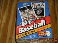 1993 Topps WAX BOX Series 1. Look for the Derek Jeter Rookie Cards