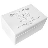 CADEAU INDIVIDUEL IDÉAL - Pour stocker des cadeaux et des souvenirs de votre mariage ou de votre relation, tels que des photos et autres trésors partagés.