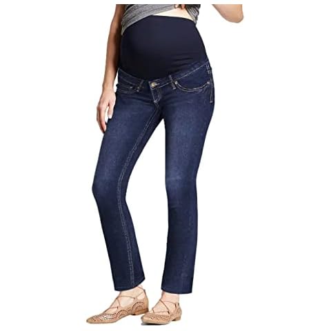 Super Comfy Stretch Women's Maternity Bootcut Jeans-PM2835R-MEDIUM was-S Cover
