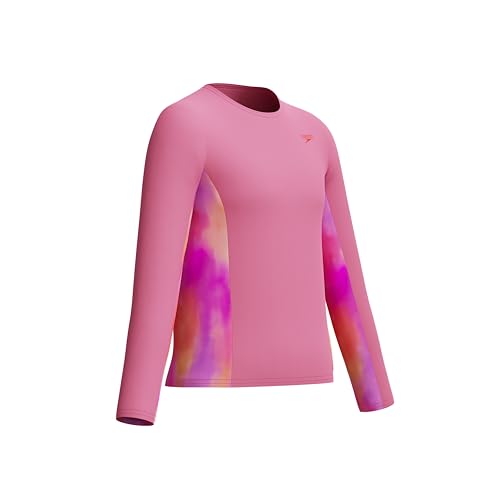 Image of Speedo Girl's Uv Swim Shirt Long Sleeve Rashguard