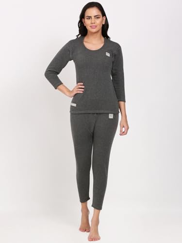 Image of Womens Thermal Gold Set (Upper+Lower)