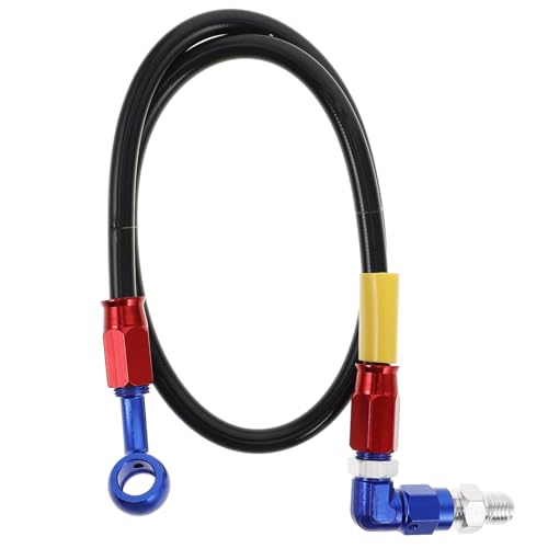 GLEAVI tubo de aceite de motocicleta líneas de freno kit de pernos de carenado de motocicleta detalles del sellador de pintura llave de universal el plastico Black