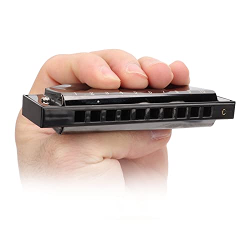 Harmonica, orgue à bouche professionnel durable de bonne intonation pour les enfants pour la performance pour jouer(Le noir) - Les Beatles, Paul McCartney, John Lennon, RIngo Starr, George Harrison Harmonica, orgue à bouche professionnel durable de bonne intonation pour les enfants pour la performance pour jouer(Le noir) – Image 4