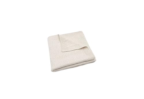 516-511-67047 - Coperta per neonati a maglia colore 75 x 1 mt. beige