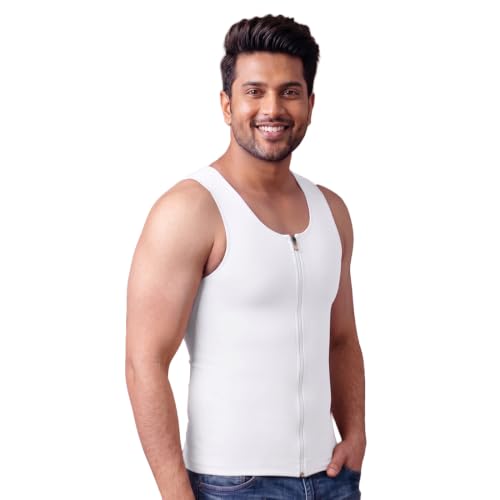 Image of dermawear Men Zenrik-G Gynaecomastia Shapewear Vest for Chest and Abdomen