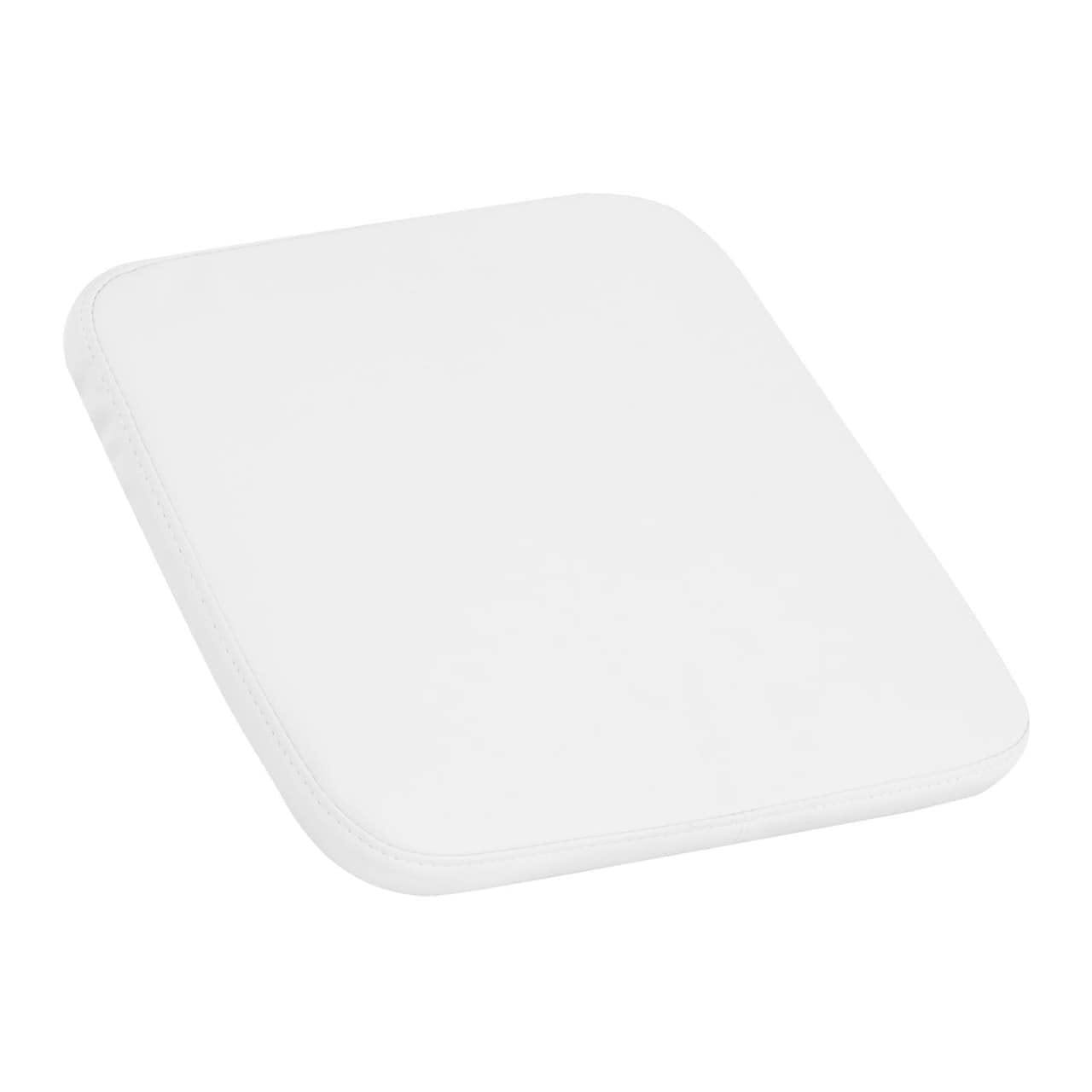 Physa Lille White Massageliege weiß 200 kg Räder Fußpedal Massagebank Therapieliege