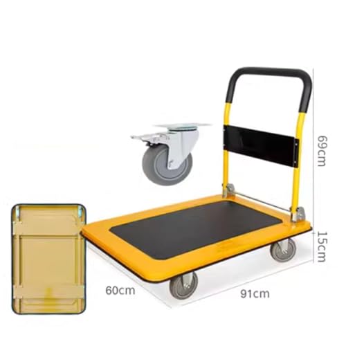 Carretilla plegable resistente con capacidad 440 lbs miniatura 2